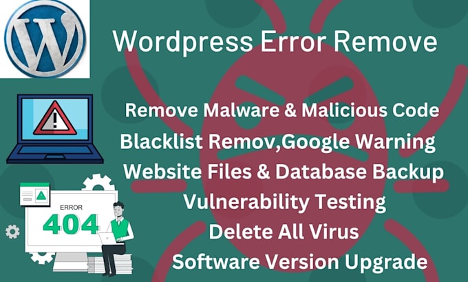 do wordpress malware removal and make strong security