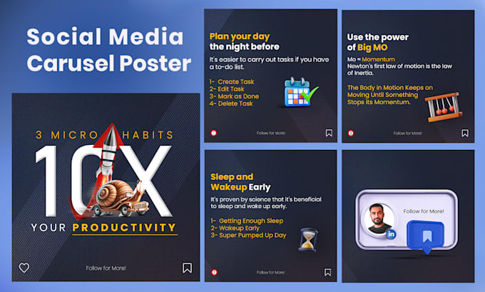 create editable social media posters in photoshop