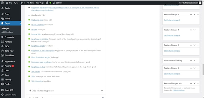 fix on page seo mistake to increase website organic traffic