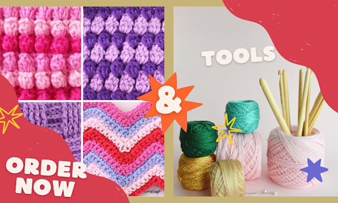 write crochet patterns of any amigurumi toys knitting with chart and picture