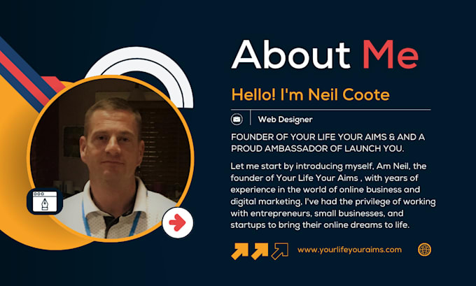 create a professional website design  development service for your business