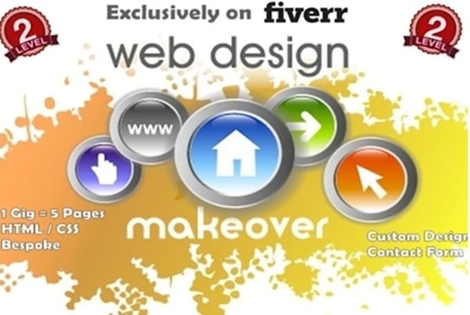 do web designing in html