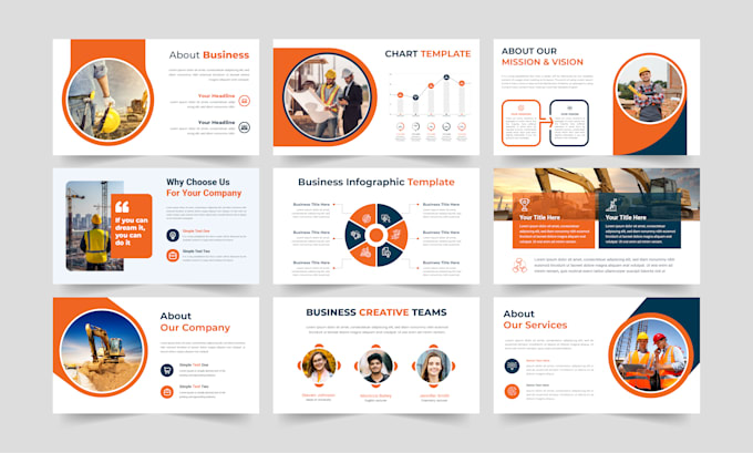 do powerpoint presentation template, powerpoint design, pitch deck, redesign