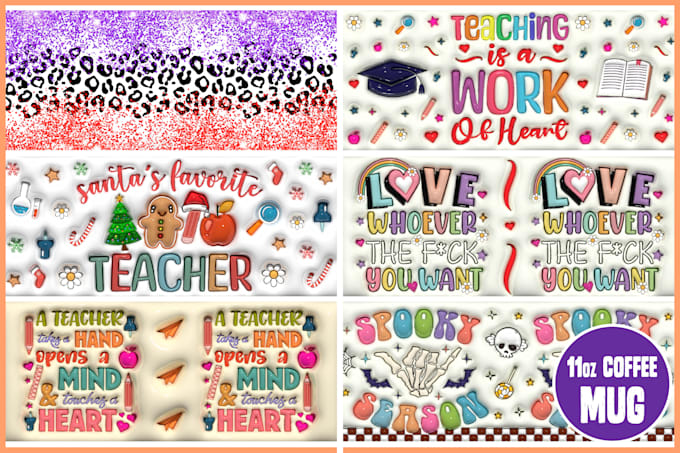 create custom coffee mug or cup designs