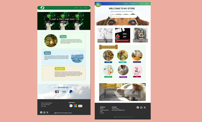 design your front page
