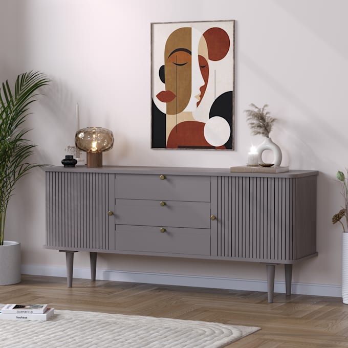 create 3d furniture render for your business