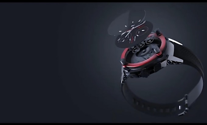 do 3d watch animation, 3d watch design, 3d model services, watch prototype, cgi