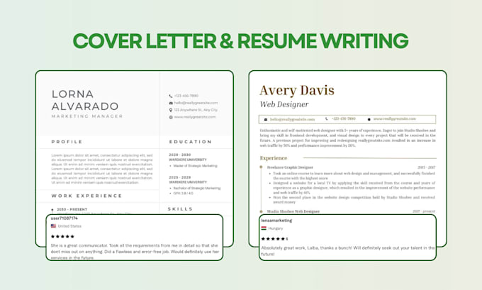 write a cover letter specific to the job role