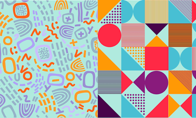 Monogram Pattern Repeate Do repeat seamless floral textile monogram pattern design by ...