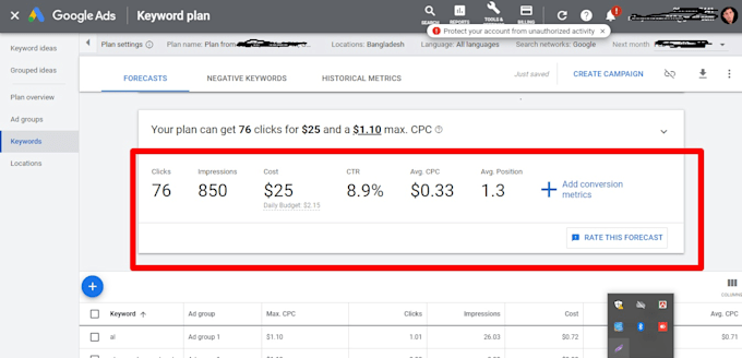 setup ,audit and optimize google ads, adwords, PPC campaigns