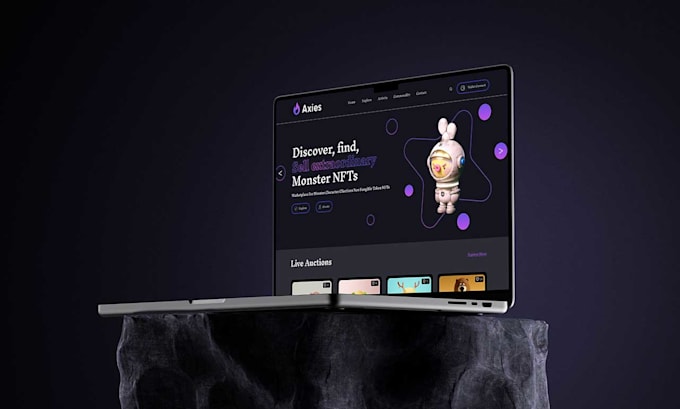 create stunning website UI and landing pages in figma