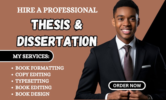 proofread and edit, format your thesis, dissertation, essay, article