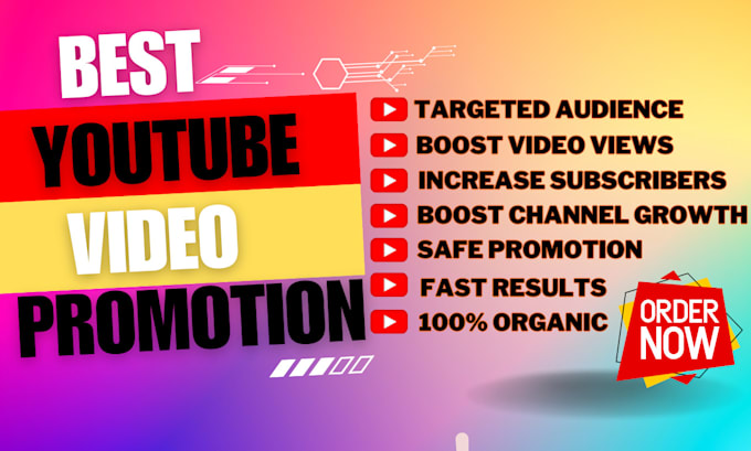 do fast youtube video and channel promotion to gain views