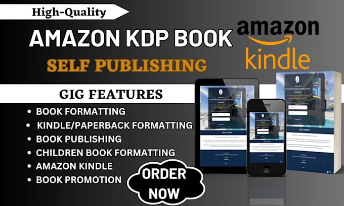 format and upload your ebook on amazon KDP book kindle self publishing
