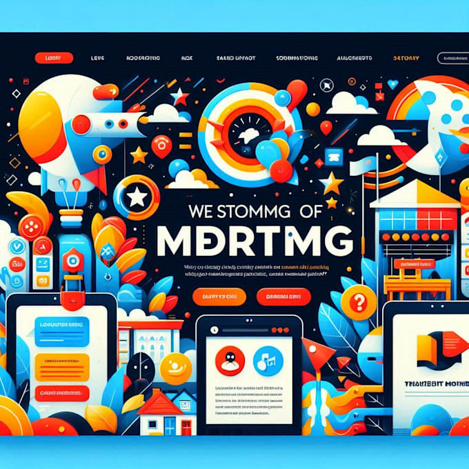 design a powerful marketing website