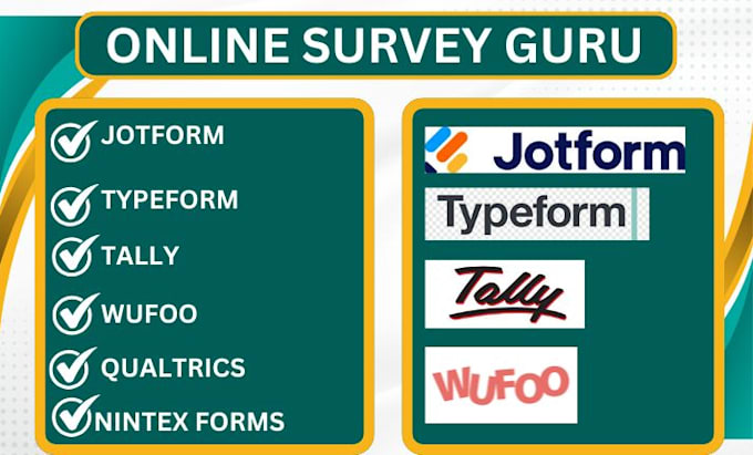 create jotform nintex form typeform surveyplanet tally wufoo qualtrics survey VA