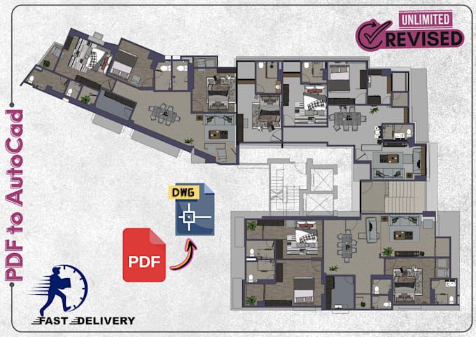 be a draftsman for commercial architecture and autocad layout