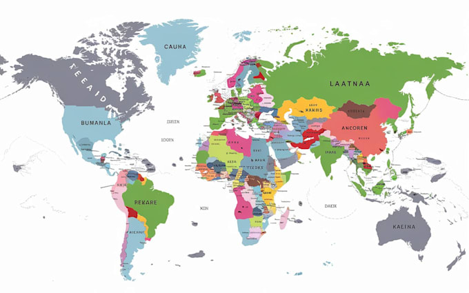 map illustration vector illustration vector map