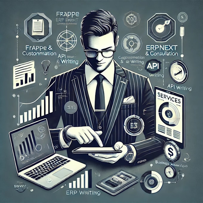 setup frappe, erpnext customization, API writing, consultation