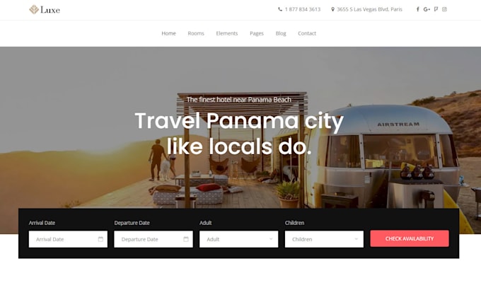 build a hotel, travel, airbnb clone, vik booking wordpress website