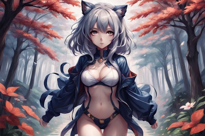 draw beautiful anime art illustration