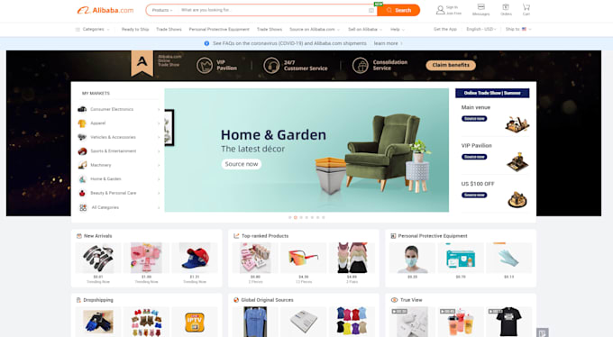 do product postings on alibaba store ads bulk listings