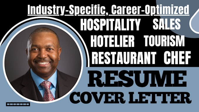craft job winning hospitality, restaurant, hotelier, tourism, chef, sales resume
