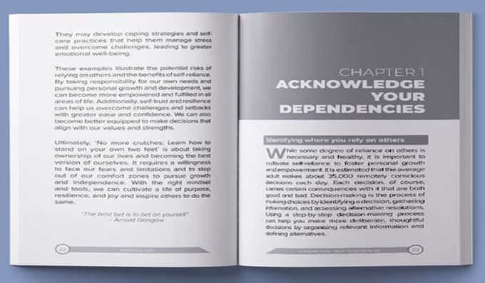 ebook  paperback and kindle formatting and layout design