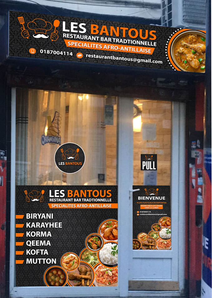 design attractive posters, branding and window graphics