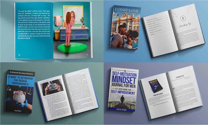 do book formatting for amazon KDP, kindle ebook, paperback and lulu