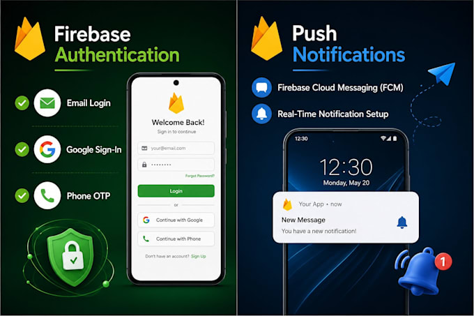 integrate firebase services into your android app