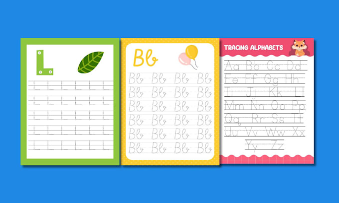 create english alphabets tracing worksheets for kindergarten