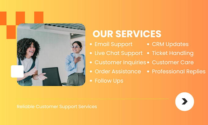 provide customer service support and virtual assistant for your store