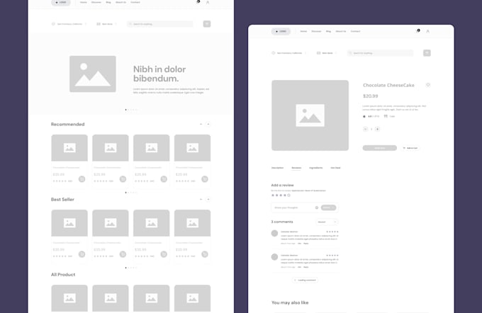 do wireframe, mockup, prototypes