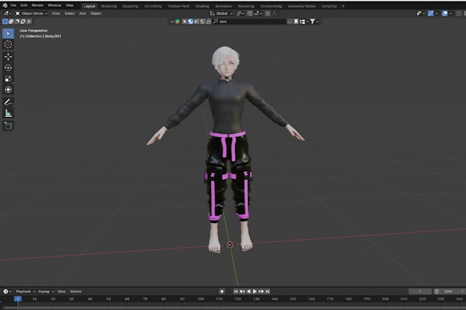 custom vrchat avatar, vtuber model, humanoid VR character,3d furry avatar,3d rig
