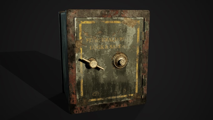 model 3d props for games, VR and virtual worlds