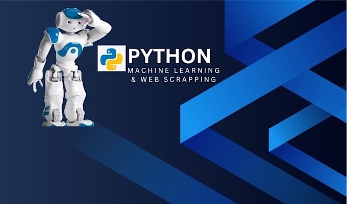 do your python machine learning and web scrapping projects