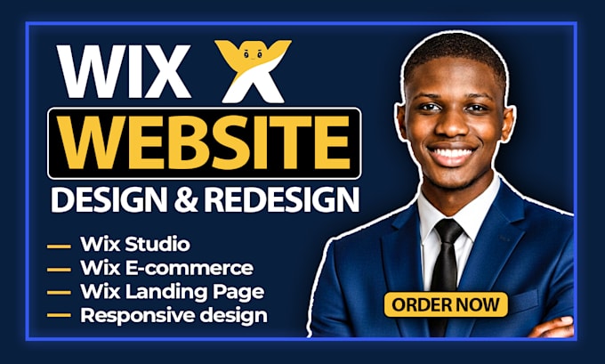 redesign wix website design and redesign wix landing page, wix business website