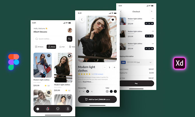 do budget friendly website ui ux design figma mobile app ui ux website redesign