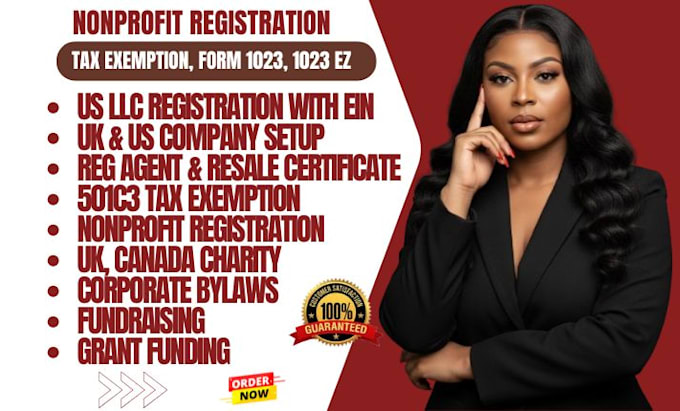 do US, UK llc company registration, nonprofit startups 501c3 ein, uei number