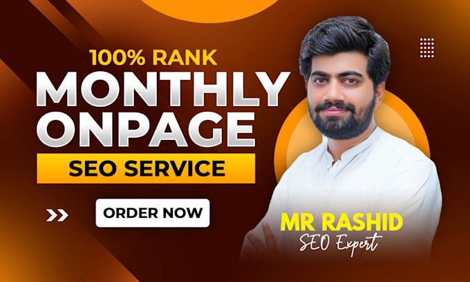 do monthly on page seo and technical optimization on your website