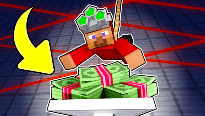 create a minecraft thumbnail