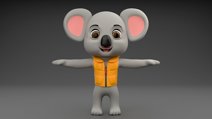 model high quality 3d characters for games and animation