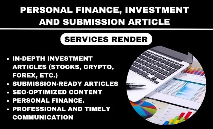 write personal finance, investment and submission article