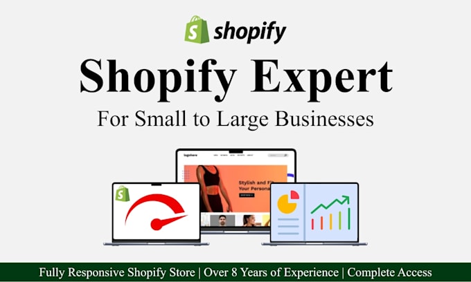 design shopify website, shopify expert, shopify dropshipping