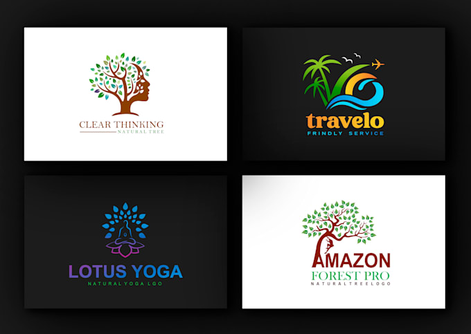 do natural, eco, landscaping, medical and health care logo