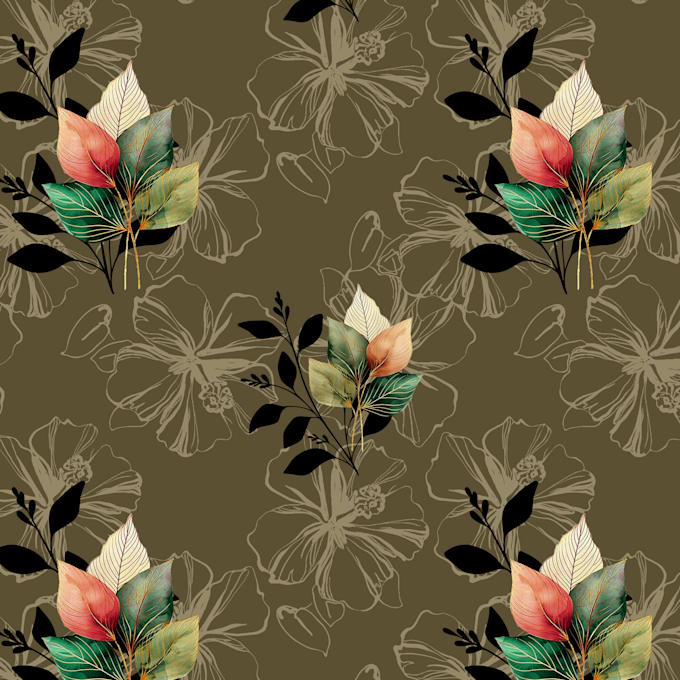 do seamless pattern designs for print