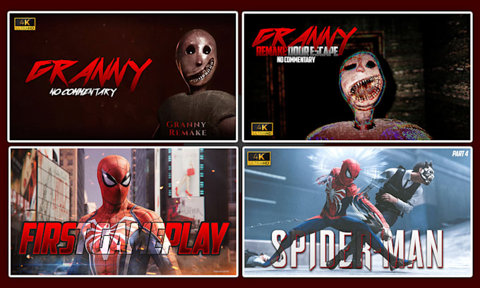 design gaming youtube thumbnails for fortnite gta 5 bgmi cod pubg free fire