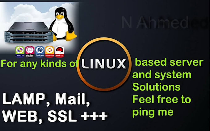 be your expert linux server admin fast reliable support