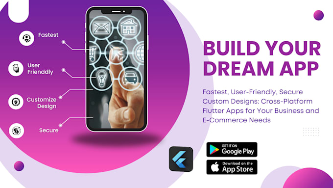 do flutter hybrid mobile app development, app for ios and andriod